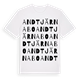 Andtjärnabo ordlek t-shirt
