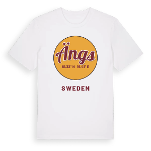 Ängs cirkel t-shirt – ekologisk bomull t-shirt från Pinshirt