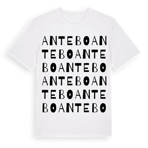 Antebo ordlek t-shirt – ekologisk bomull t-shirt från Pinshirt