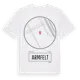 White t-shirt med Armfelt t-shirt