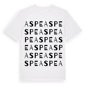 Aspe ordlek t-shirt – ekologisk bomull t-shirt från Pinshirt