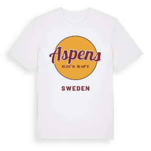 Aspens cirkel t-shirt – ekologisk bomull t-shirt från Pinshirt