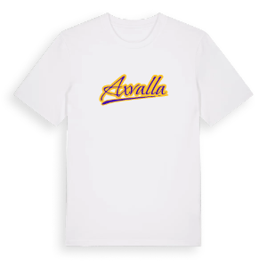 Axvalla baseball t-shirt – ekologisk bomull t-shirt från Pinshirt