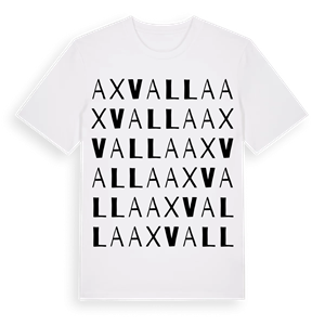 Axvalla ordlek t-shirt – ekologisk bomull t-shirt från Pinshirt