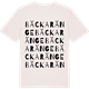 Vintage White t-shirt med Bäckaränge ordlek t-shirt