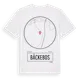 White t-shirt med Bäckebos t-shirt