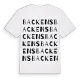 Backens ordlek t-shirt