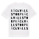 Bäckvallstorp ordlek t-shirt