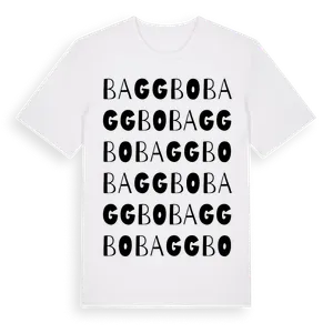Baggbo ordlek t-shirt – ekologisk bomull t-shirt från Pinshirt