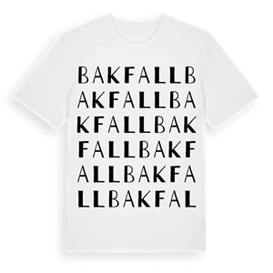Bakfall ordlek t-shirt – ekologisk bomull t-shirt från Pinshirt