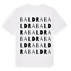 Baldra ordlek t-shirt – ekologisk bomull t-shirt från Pinshirt