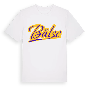 Bälse baseball t-shirt – ekologisk bomull t-shirt från Pinshirt