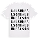 Bålsön ordlek t-shirt
