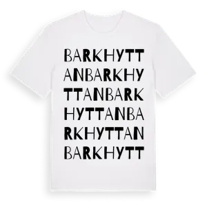 Barkhyttan ordlek t-shirt – ekologisk bomull t-shirt från Pinshirt