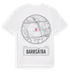 White t-shirt med Barrsätra t-shirt