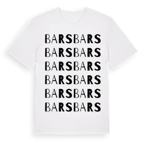 Bars ordlek t-shirt – ekologisk bomull t-shirt från Pinshirt
