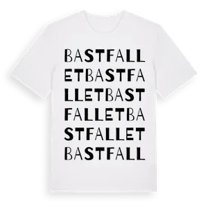 Bastfallet ordlek t-shirt – ekologisk bomull t-shirt från Pinshirt