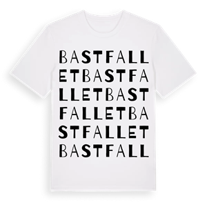 Bastfallet ordlek t-shirt – ekologisk bomull t-shirt från Pinshirt