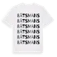 White t-shirt med Båtsmans ordlek t-shirt