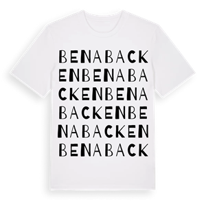 Benabacken ordlek t-shirt – ekologisk bomull t-shirt från Pinshirt