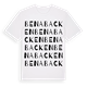 Benabacken ordlek t-shirt