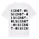 Bengt-Ols ordlek t-shirt