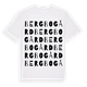 Bergbo gård ordlek t-shirt