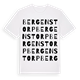 Bergenstorp ordlek t-shirt