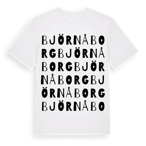 Björnåborg ordlek t-shirt – ekologisk bomull t-shirt från Pinshirt