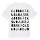 Björnbäckskojan ordlek t-shirt