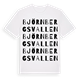 Björnbergsvallen ordlek t-shirt