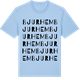 Blue Soul t-shirt med Bjurhem ordlek t-shirt