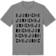 Mid Heather Gray t-shirt med Bjurhem ordlek t-shirt
