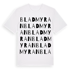 Bladmyran ordlek t-shirt – ekologisk bomull t-shirt från Pinshirt