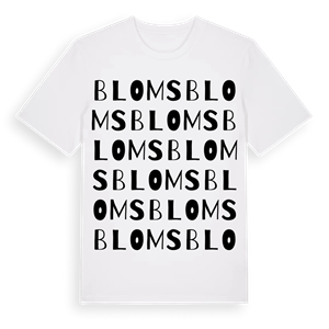 Bloms ordlek t-shirt – ekologisk bomull t-shirt från Pinshirt