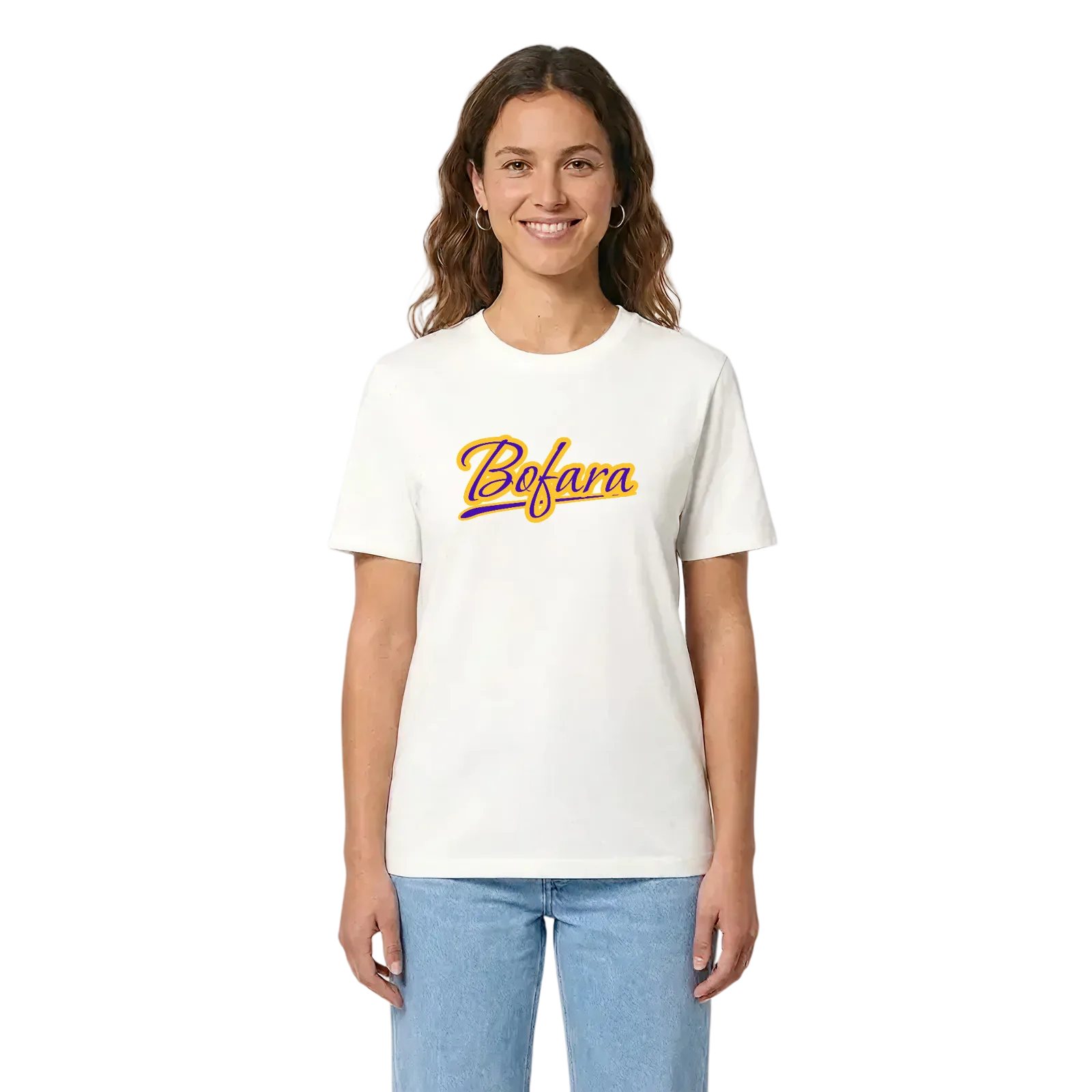 Bofara baseball t-shirt – White, i miljö