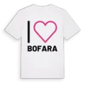 Jag älskar Bofara t-shirt stort tryck
