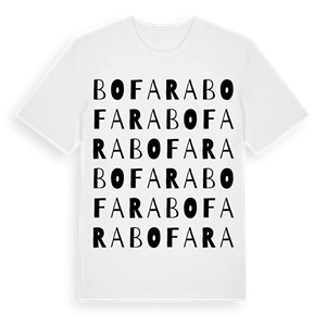 Bofara ordlek t-shirt – ekologisk bomull t-shirt från Pinshirt