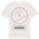 Vintage White t-shirt med Bogården t-shirt