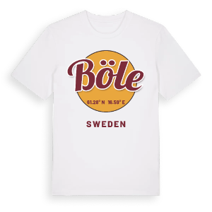 Böle cirkel t-shirt – ekologisk bomull t-shirt från Pinshirt