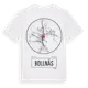 White t-shirt med Bollnäs t-shirt