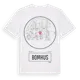 White t-shirt med Bomhus t-shirt