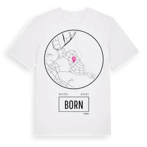 Born t-shirt – ekologisk bomull t-shirt från Pinshirt