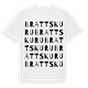 Brattskuru ordlek t-shirt