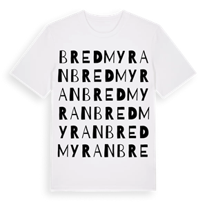 Bredmyran ordlek t-shirt – ekologisk bomull t-shirt från Pinshirt
