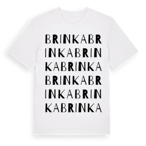 Brinka ordlek t-shirt – ekologisk bomull t-shirt från Pinshirt