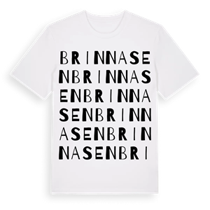 Brinnasen ordlek t-shirt – ekologisk bomull t-shirt från Pinshirt