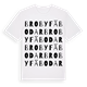 Broby fäbodar ordlek t-shirt