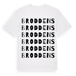 Broddens ordlek t-shirt – ekologisk bomull t-shirt från Pinshirt
