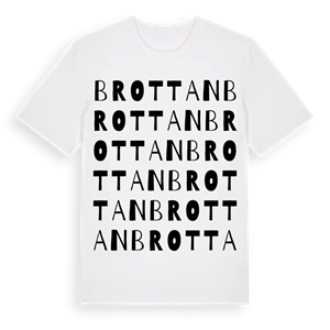 Brottan ordlek t-shirt – ekologisk bomull t-shirt från Pinshirt